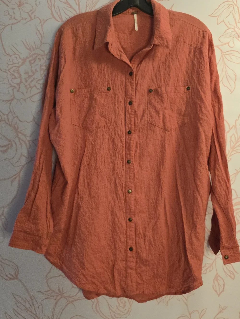 Free People relaxed coral